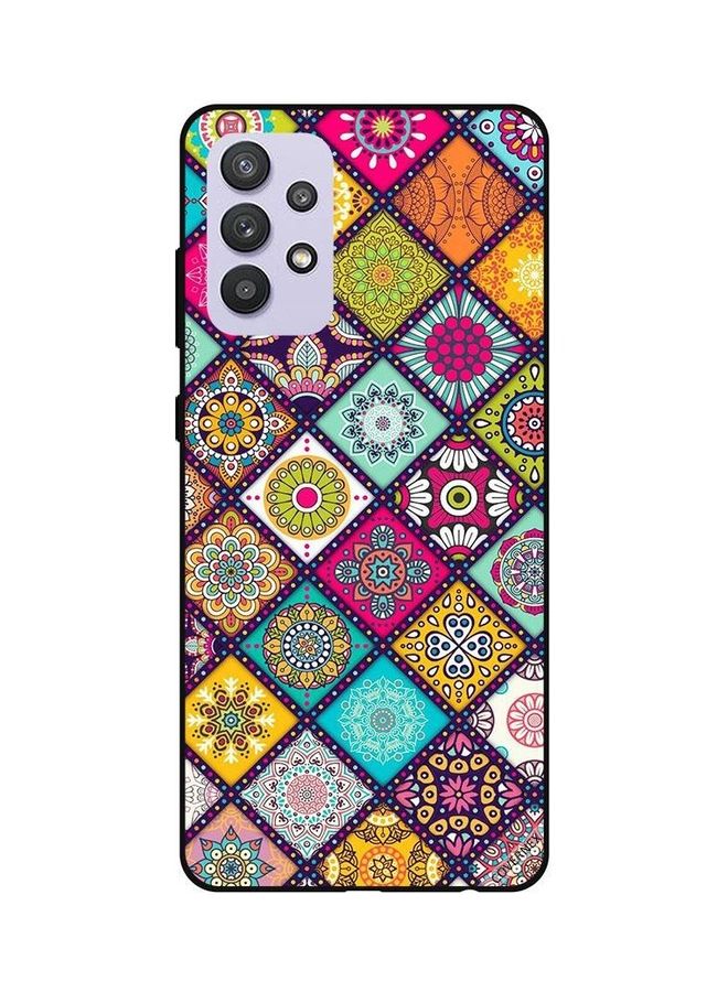 Floral Pattern Protective Case Cover For Samsung Galaxy A32 5G Multicolour