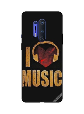 Protective Case Cover For OnePlus 8 Pro Vintage I Love Music - v1620697286/N47369602A_1