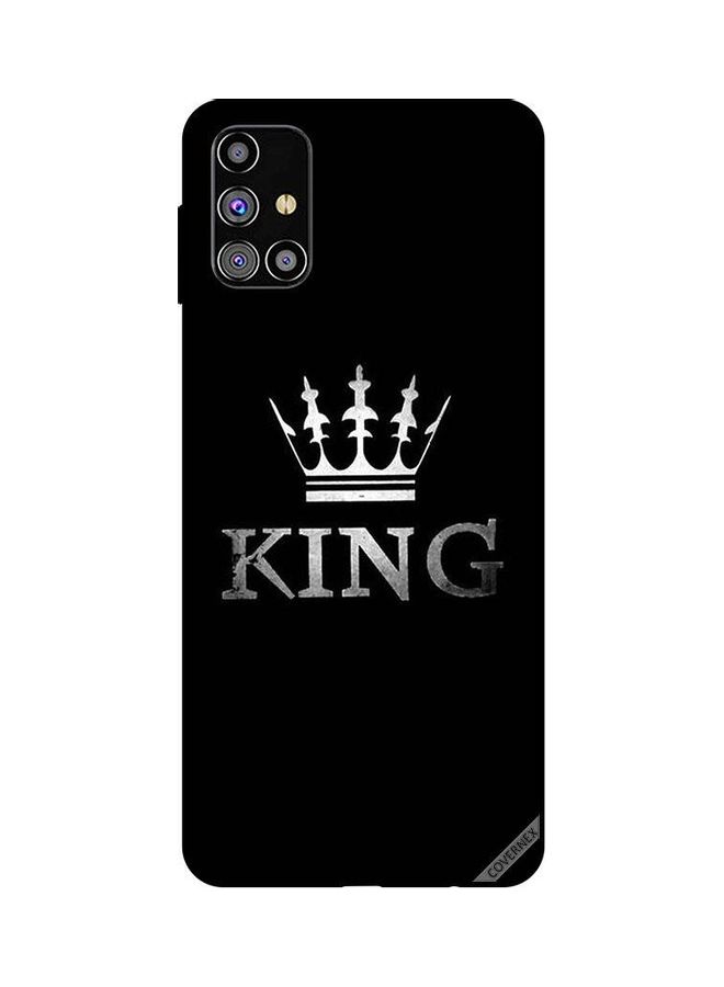 Covernex Samsung Galaxy M31s Protective Case Cover Printed Featuring King DESIGN_0159 - Image 1