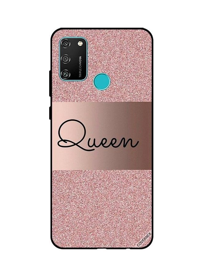 Covernex Queen Glitters Background Protective Case Cover For Honor 9A Multicolour