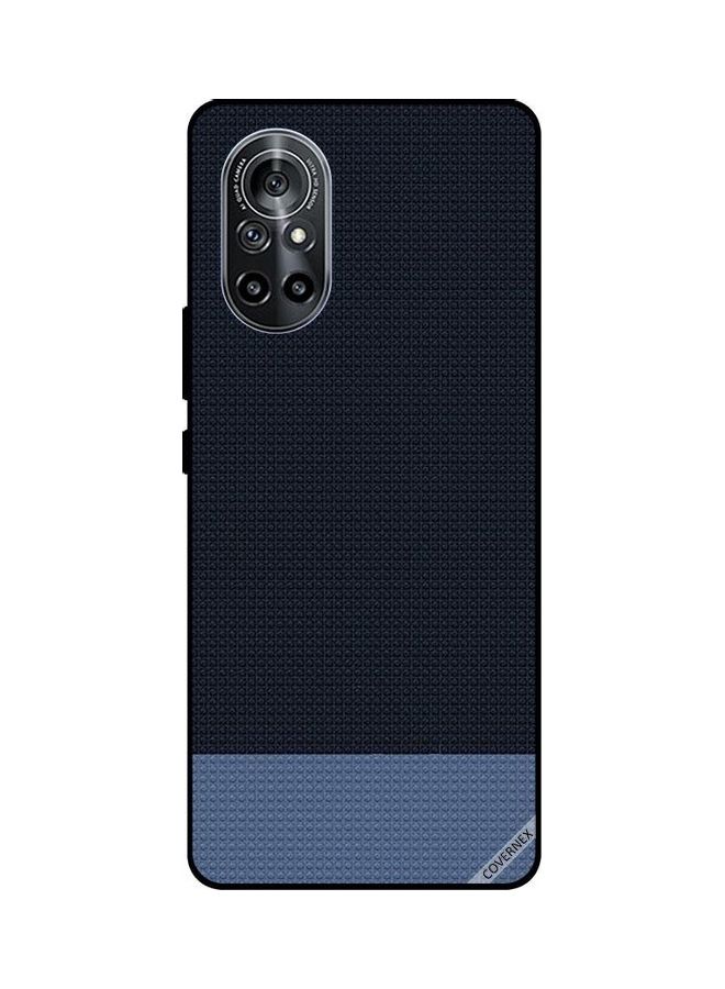 Covernex Doted Shapes Pattern Protective Case Cover For Huawei Nova 8 5G Blue - Image 1