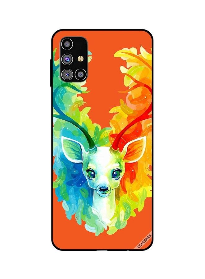 Covernex Colorful Deer Protective Case Cover For Samsung Galaxy M31s Multicolour