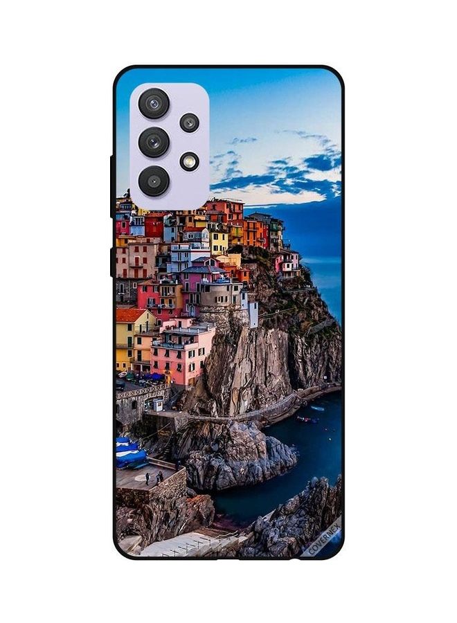Covernex Colorful Houses On The Sea Protective Case Cover For Samsung Galaxy A32 5G Multicolour - Image 1