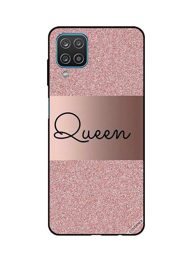Covernex Protective Back Cover For Samsung Galaxy A12/M12 Queen Glitters BG Queen Glitters BG - Image 1