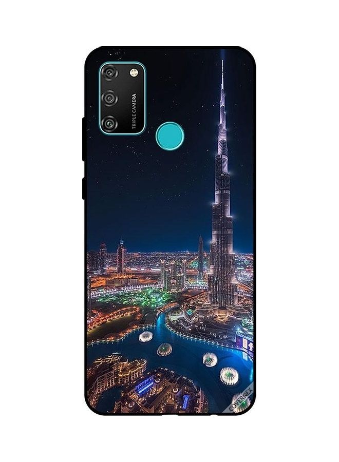 Covernex Night View Of Downtown Protective Case Cover For Honor 9A Multicolour