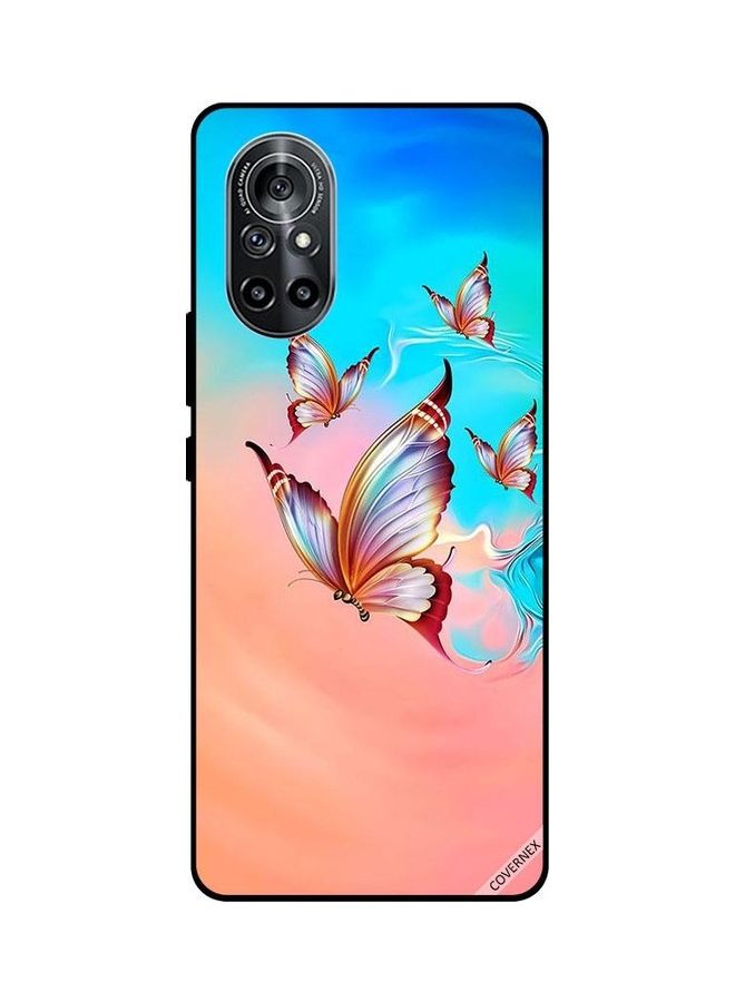 Covernex Butterflies Flying Over Paint Color Protective Case Cover For Huawei Nova 8 5G Multicolour - Image 1