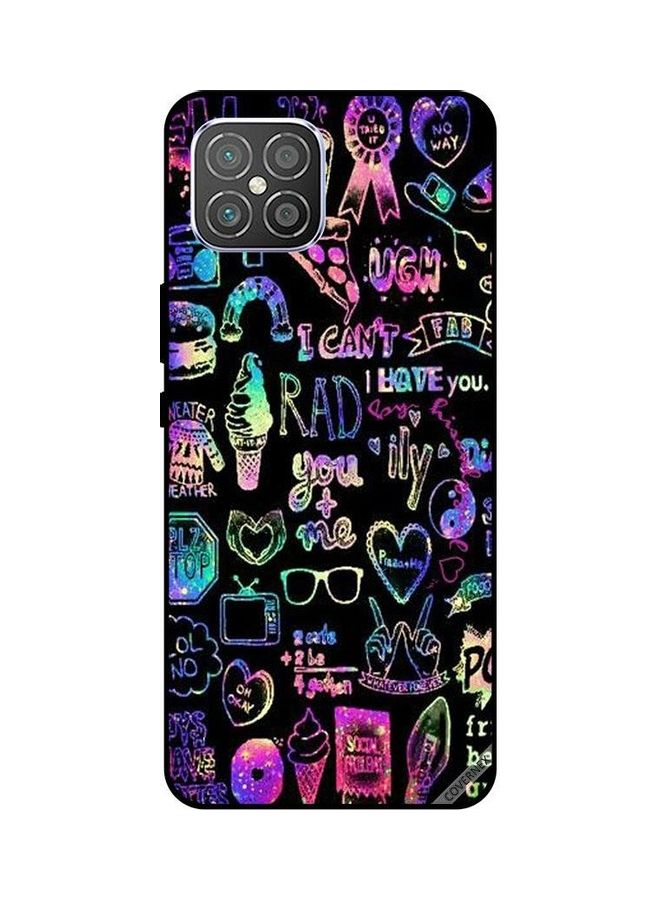 Covernex Huawei Nova 8 SE Protective Case Cover Printed Featuring Lifestyle Art DESIGN_0168 - Image 1