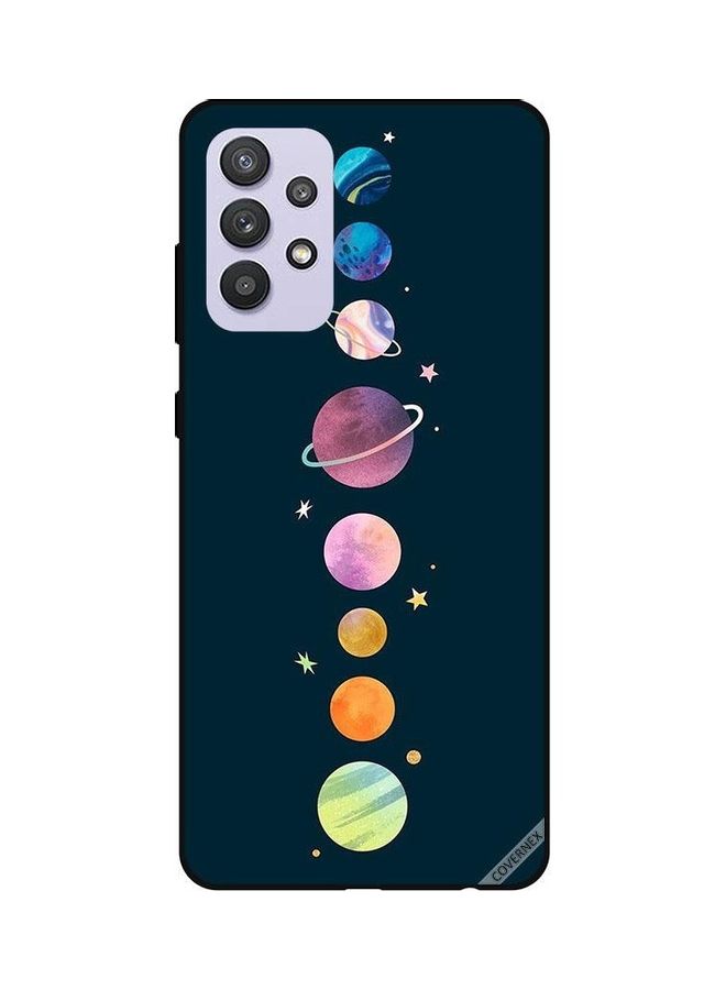 Covernex Space And Stars Protective Case Cover For Samsung Galaxy A32 5G Multicolour
