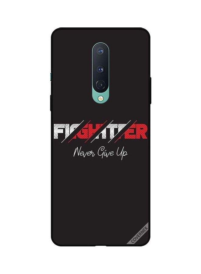 Covernex Protective Case Cover For OnePlus 8 Fighter Never Give Up - Image 1