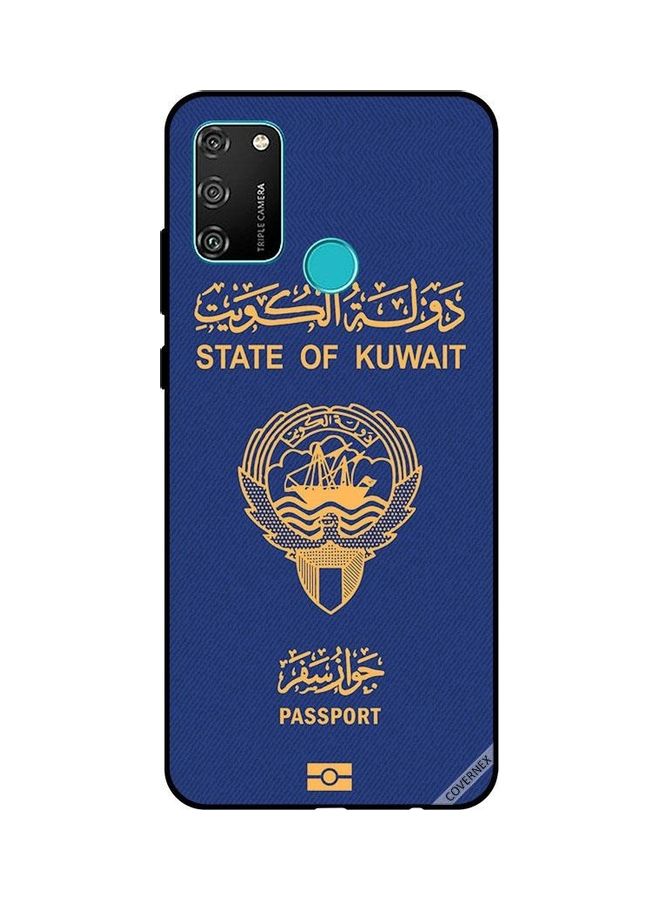 Protective Case Cover for Honor 9A Blue/Golden