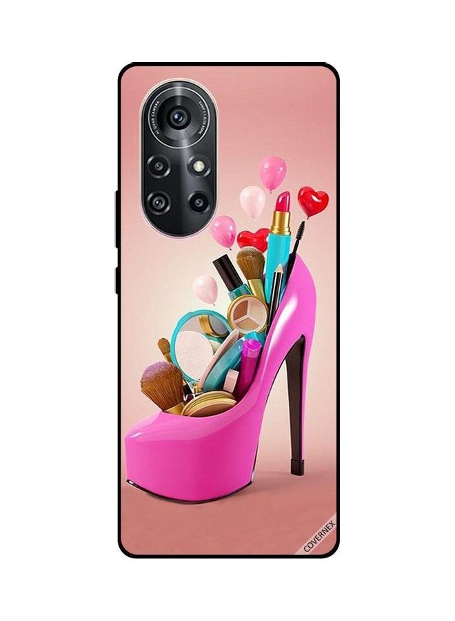 كوفرنيكس غطاء حماية بصورة حذاء مع أدوات مكياج لهاتف هواوي نوفا 8 برو 5G متعدد الألوان - Image 1