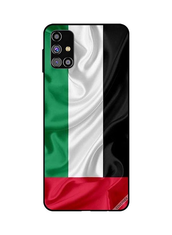Covernex UAE Flag Cloth Protective Case Cover For Samsung Galaxy M31s Multicolour