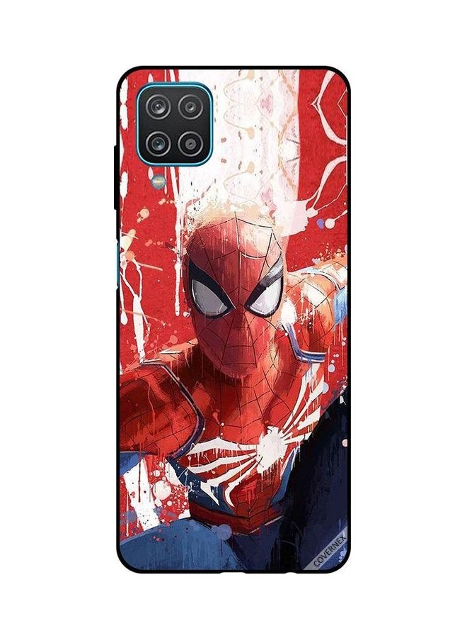 Covernex Protective Back Cover For Samsung Galaxy A12/M12 - He Is Ready To Fly Multicolour - Image 1