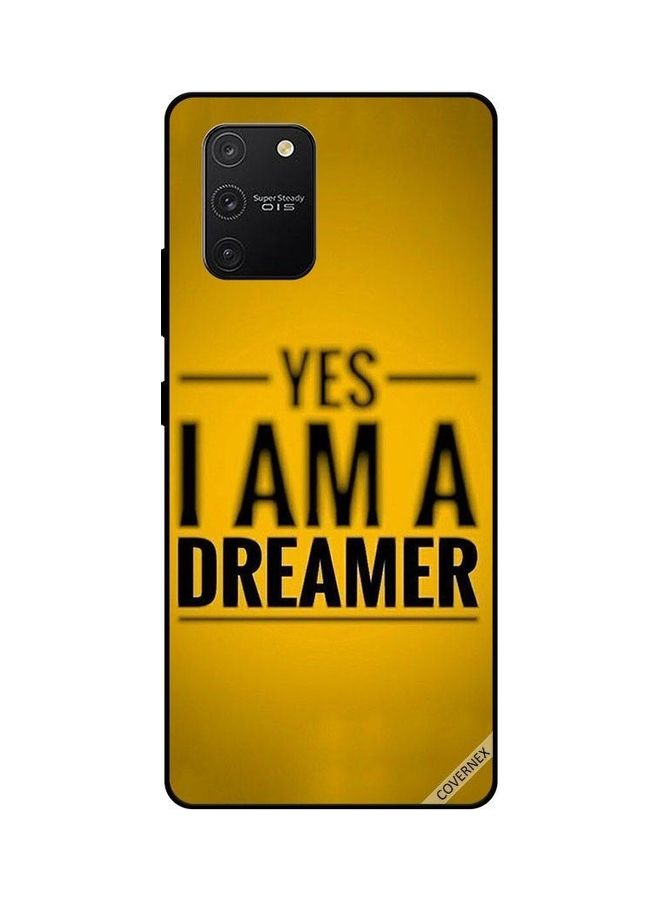 Covernex Yes I Am A Dreamer Protective Case Cover For Samsung Galaxy S10 Lite Multicolour - Image 1