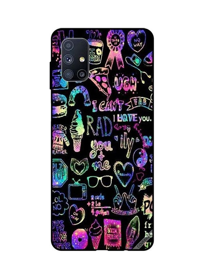 Covernex Lifestyle Art Protective Case Cover For Samsung Galaxy M51 Multicolour - Image 1