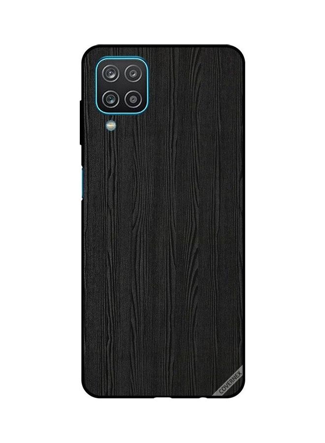 Covernex Protective Case Cover For Samsung Galaxy A12/M12 Wooden Pattern - Image 1