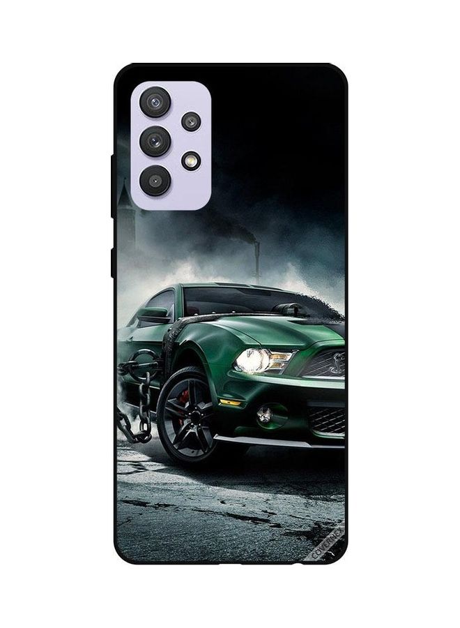كوفرنيكس غطاء حماية واقٍ بطبعة سيارة شيلبي لهاتف سامسونج جالاكسي A32 5G متعدد الألوان - Image 1