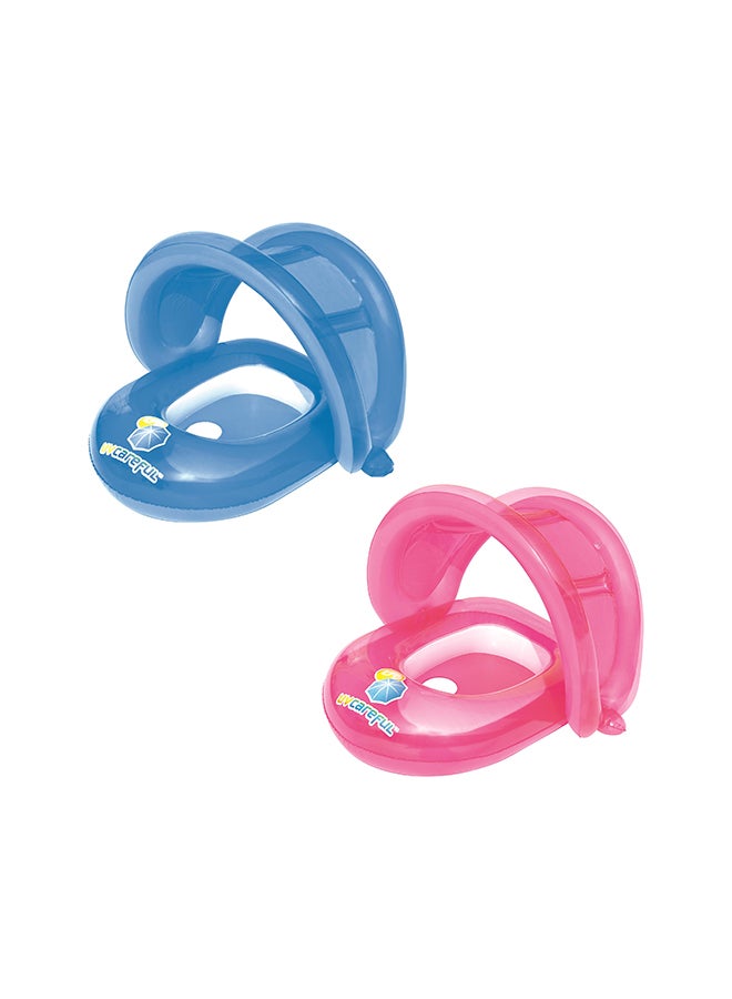 Bestway 1-Piece UV Careful Baby Care Seat Inflatable Pool Float Set - Image 1