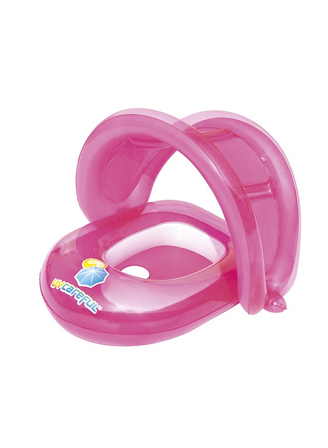 Bestway 1-Piece UV Careful Baby Care Seat Inflatable Pool Float Set - Image 3