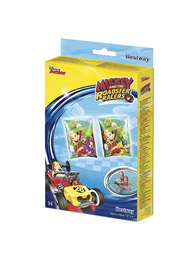 Bestway Inflatable Disney Mickey Mouse Clubhouse Armband Sleeves­ And Superpilots  - Image 2