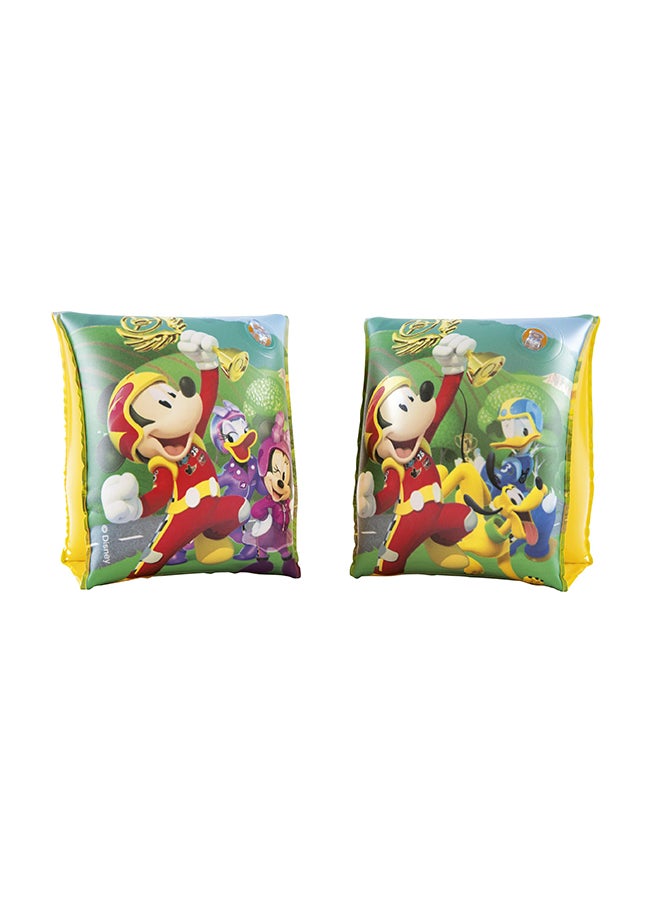 Bestway Inflatable Disney Mickey Mouse Clubhouse Armband Sleeves­ And Superpilots  - Image 1