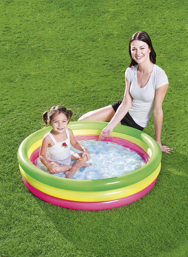 Bestway 3-Ring Summer Pool With Repair Patch 102x25cm  - Image 3
