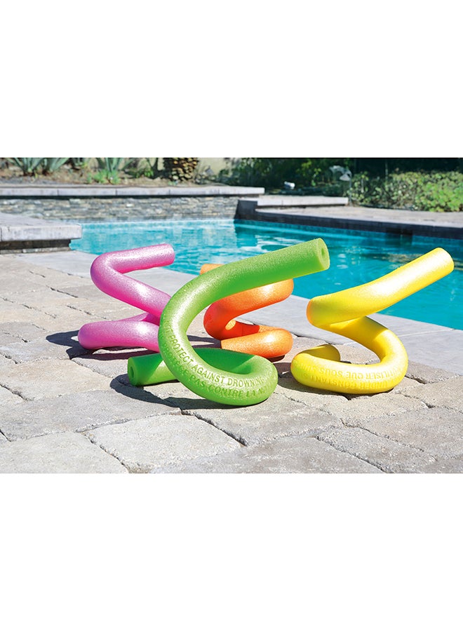 Aqua Bones Shaped Pool Noodle -Assorted 1.22 x 6.5cm 1.22 x 6.5cm