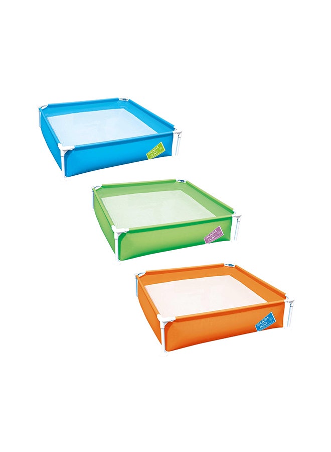 Bestway - My First Frame Above Ground Pool With Repair Patch 1.22x1.22x30.5cm 1.22x1.22x30.5cm - Image 1