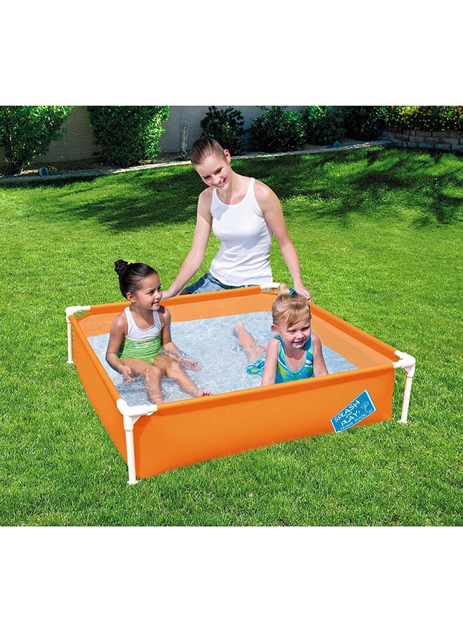 Bestway - My First Frame Above Ground Pool With Repair Patch 1.22x1.22x30.5cm 1.22x1.22x30.5cm - Image 1