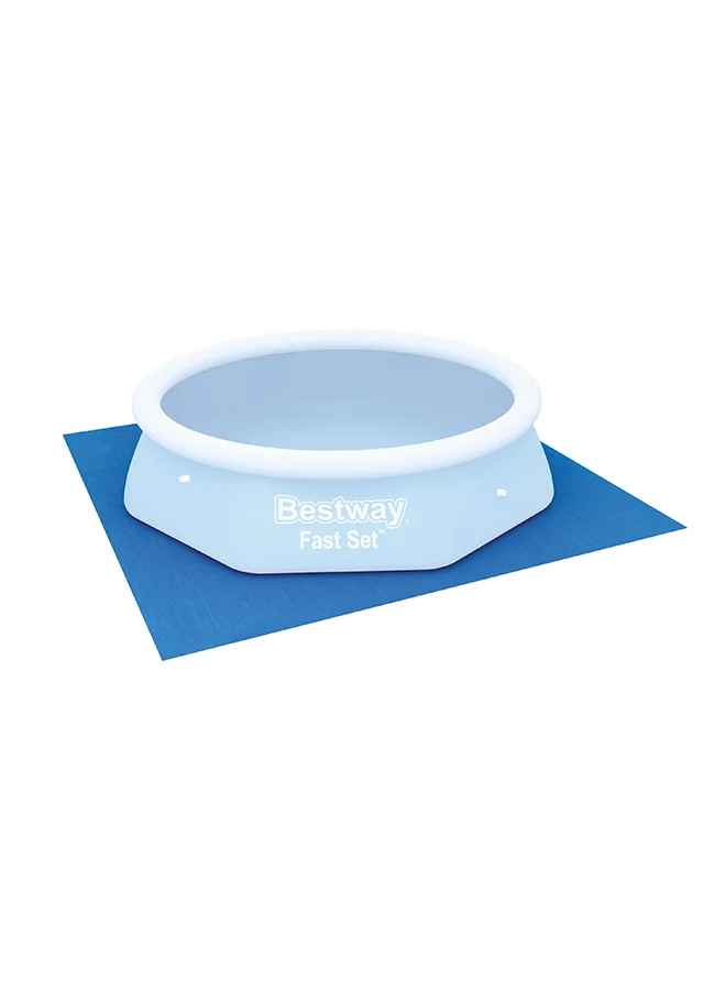 Bestway Flow Clear Swimming Pool Floor Protector - Blue 11x11inch 11x11inch