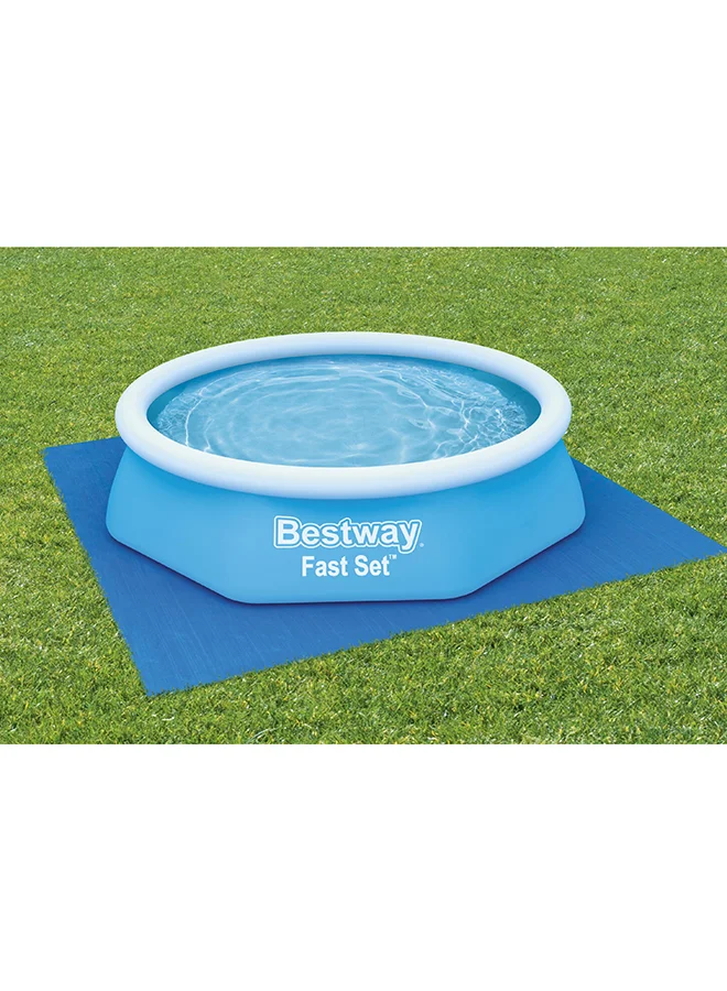 Bestway Flow Clear Swimming Pool Floor Protector - Blue 11x11inch 11x11inch