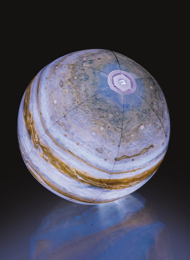 Bestway Jupiter Explorer Inflatable Beach Glowball 61cm 61cm  - Image 4