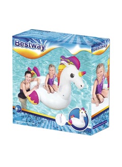 Bestway Inflatable Fantasy Unicorn Kids Ride-On Pool Float 61x47inch  - Image 2