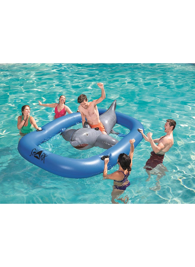 Bestway Tidal Wave Shark Ride 3.10 x 2.13meter 3.10 x 2.13meter  - Image 4