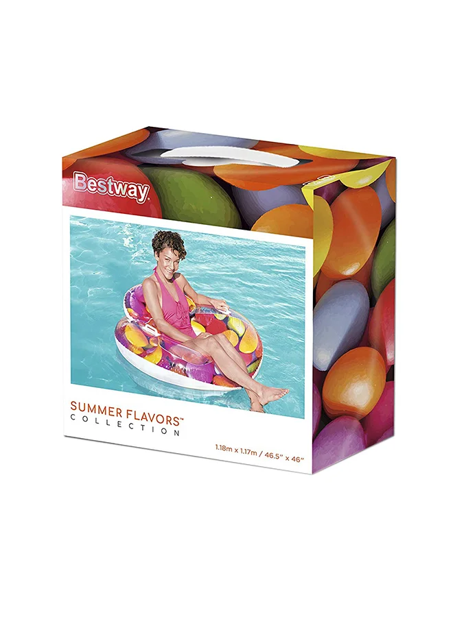 بست واي Inflatable Candy Delight Lounge And Floats 46.5x46inch 46.5x46inch