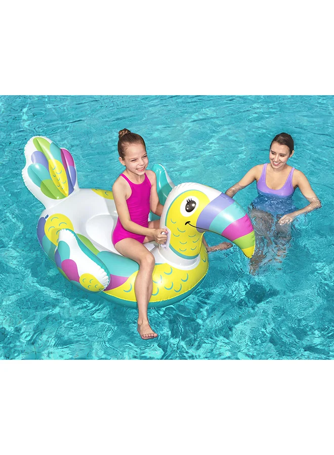 Bestway Toucan Pool Day Ride-On Pool Float With 1 Repair Patch