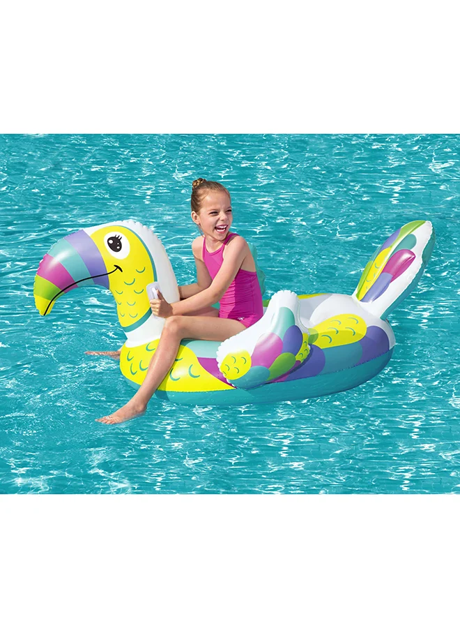 Bestway Toucan Pool Day Ride-On Pool Float With 1 Repair Patch