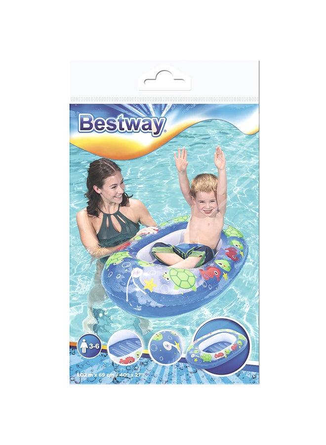 Bestway Bestway Boat Kiddie Raft 102x69Cm 29cm 29cm  - Image 4