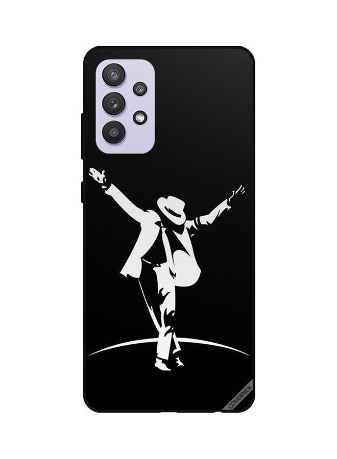 كوفرنيكس غطاء حماية واق لهاتف سامسونج جالاكسي A32 5G أسود/ أبيض - Image 1