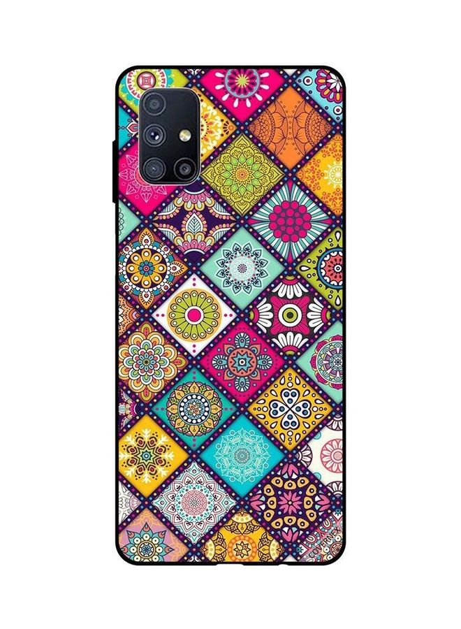 Covernex Floral Pattern Protective Case Cover For Samsung Galaxy M51 Multicolour - Image 1