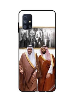 King Salman And Mbs Talking While Walking Protective Case Cover For Samsung Galaxy M51 Multicolour