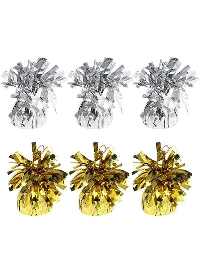 بارتي تايم مجموعة ثقل تثبيت للبالونات مكونة من 6 قطع