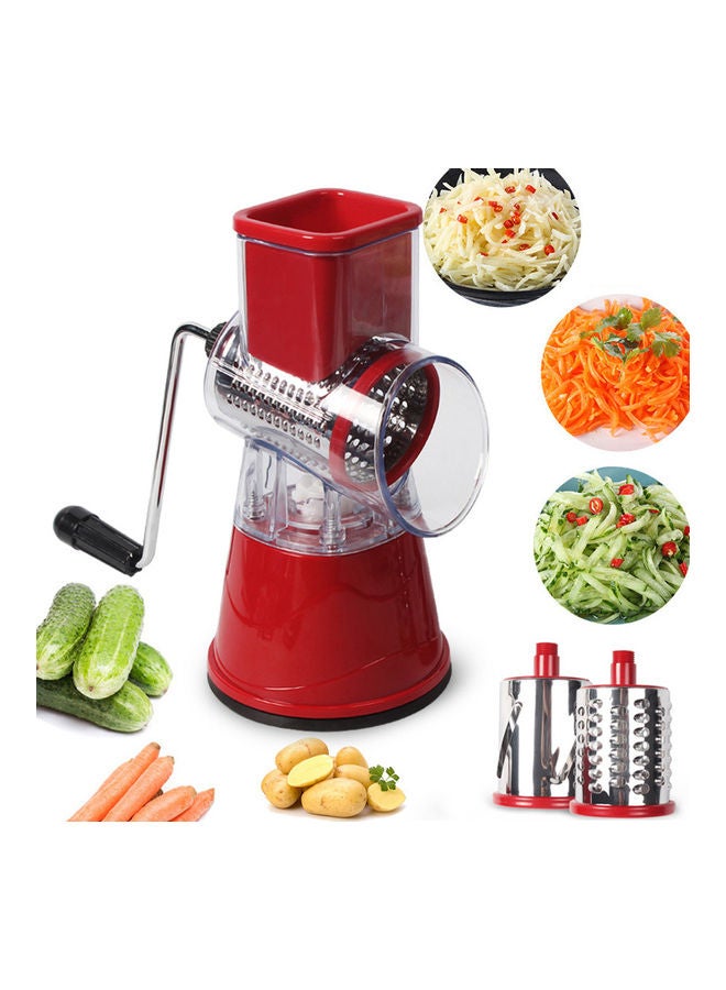 Manual Vegetable Fruits Slicer Red