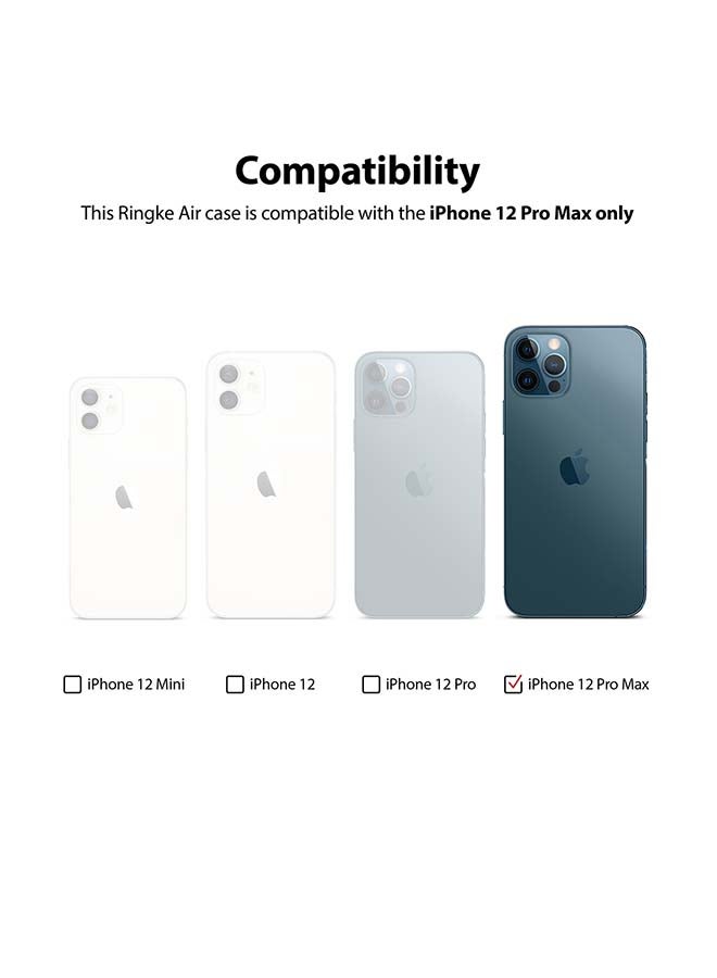 Ringke Soft Lightweight Strong TPU Flexible Shockproof Case Cover For Apple iPhone 12 Pro Max Glitter Clear - Image 2