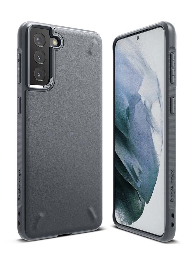 Ringke Tough Rugged Durable Shockproof Flexible Premium TPU Protective Phone Back Case For Galaxy S21 Grey - Image 1
