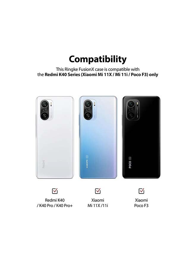 Ringke Protective Case Cover For Xiaomi K40 / K40 Pro / K40 Pro + / Poco F3 / Mi 11X / Mi11i Black - Image 2