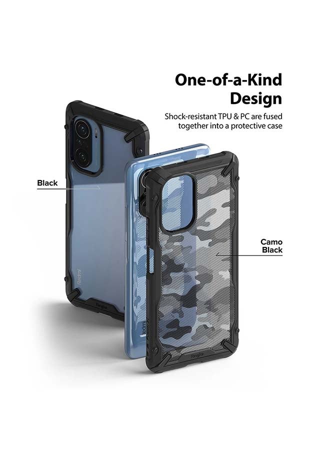 Ringke Protective Case Cover For Xiaomi K40 / K40 Pro / K40 Pro + / Poco F3 / Mi 11X / Mi11i Camo Black - Image 5