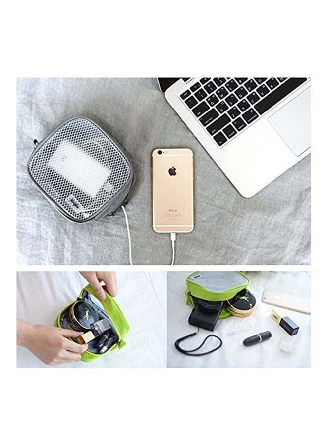 Ringke Travel Organizer Pouch For Phone Accssoies, Compact Devices Green - Image 2