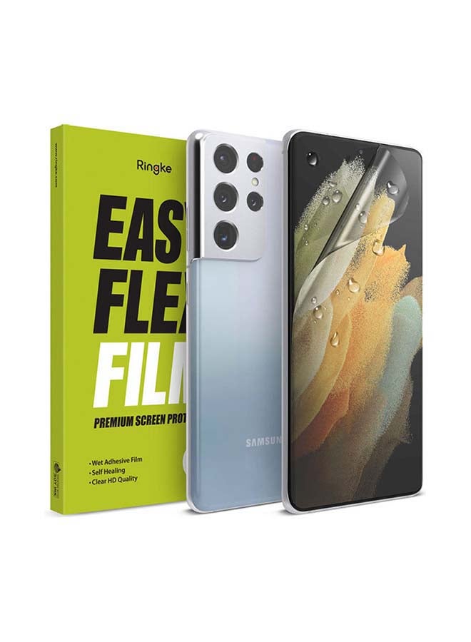 Ringke Easy Flex Screen Protector For Samsung Galaxy S21 Ultra Clear - Image 1