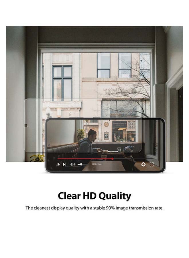 Ringke Easy Flex Screen Protector For Samsung Galaxy S21 Ultra Clear - Image 2